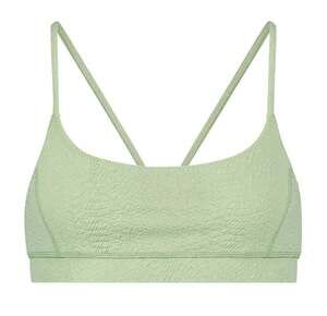 New Gigi C Emery Snakeskin Sports Bra Crop Top XL Jade